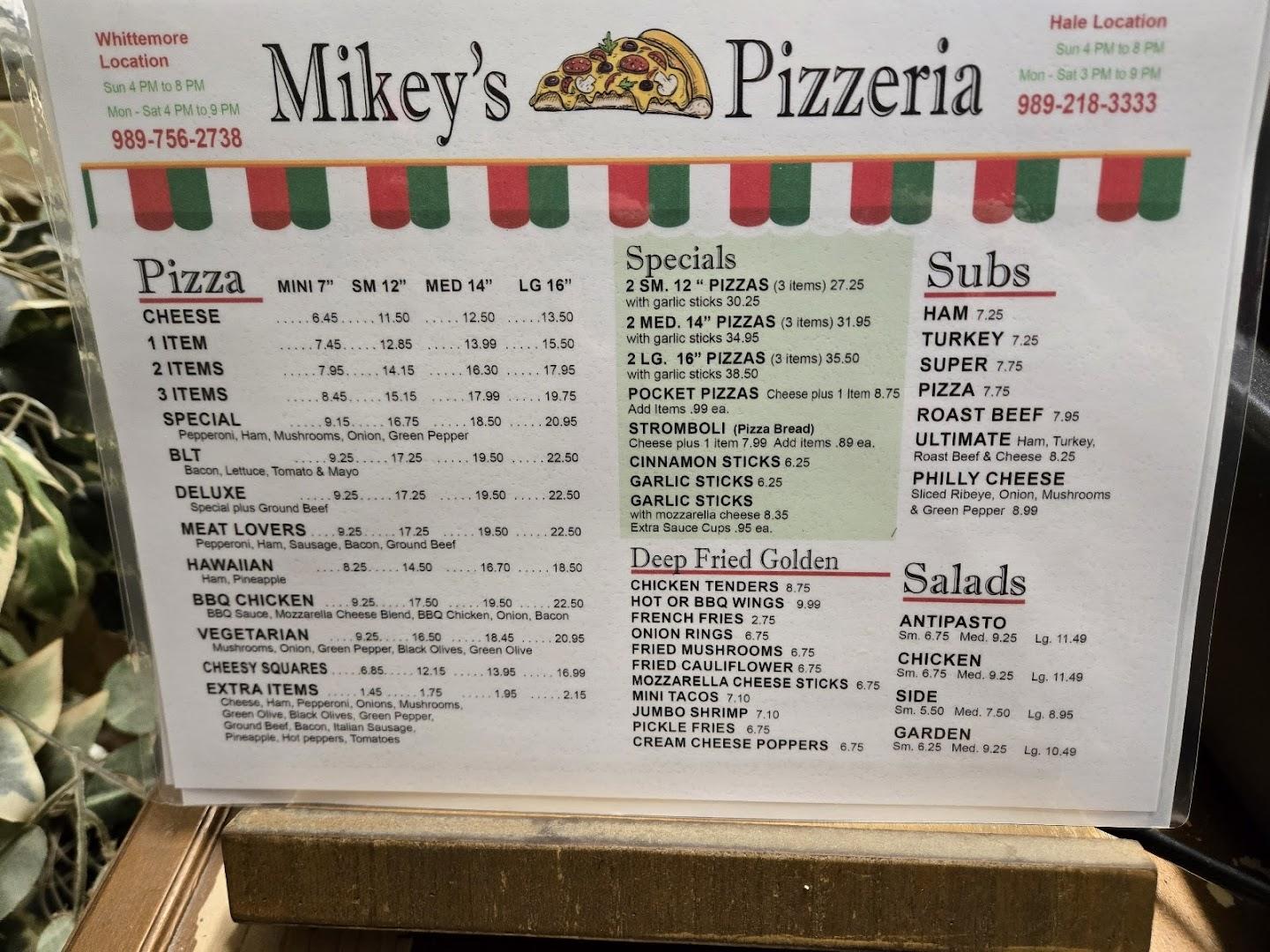 Mikey's Pizzeria Hale